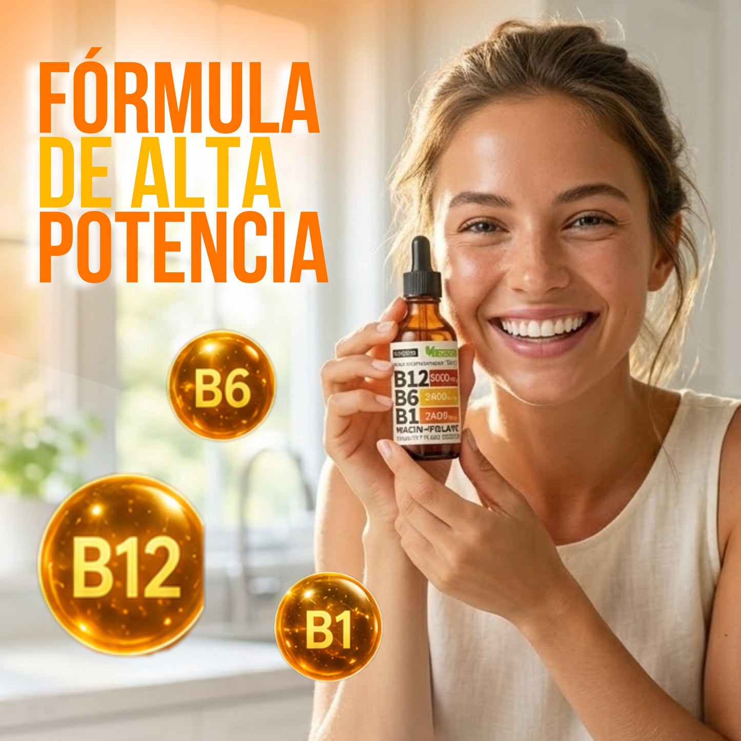 Nusava Vitamina B12 Complex 5000 mcg |Más Energía y Vitalidad